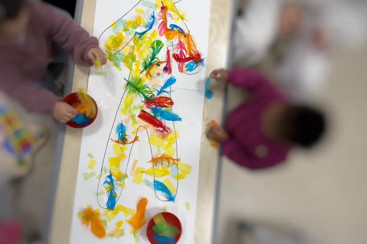 Un moment à la crèche Abricotine