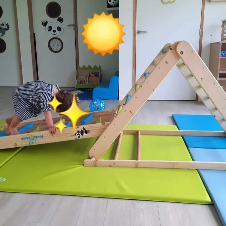 Un instant dans la crèche