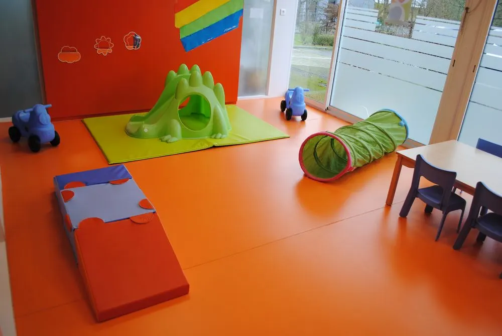 Salle d'activités de la micro-crèche Mathilou à Rennes