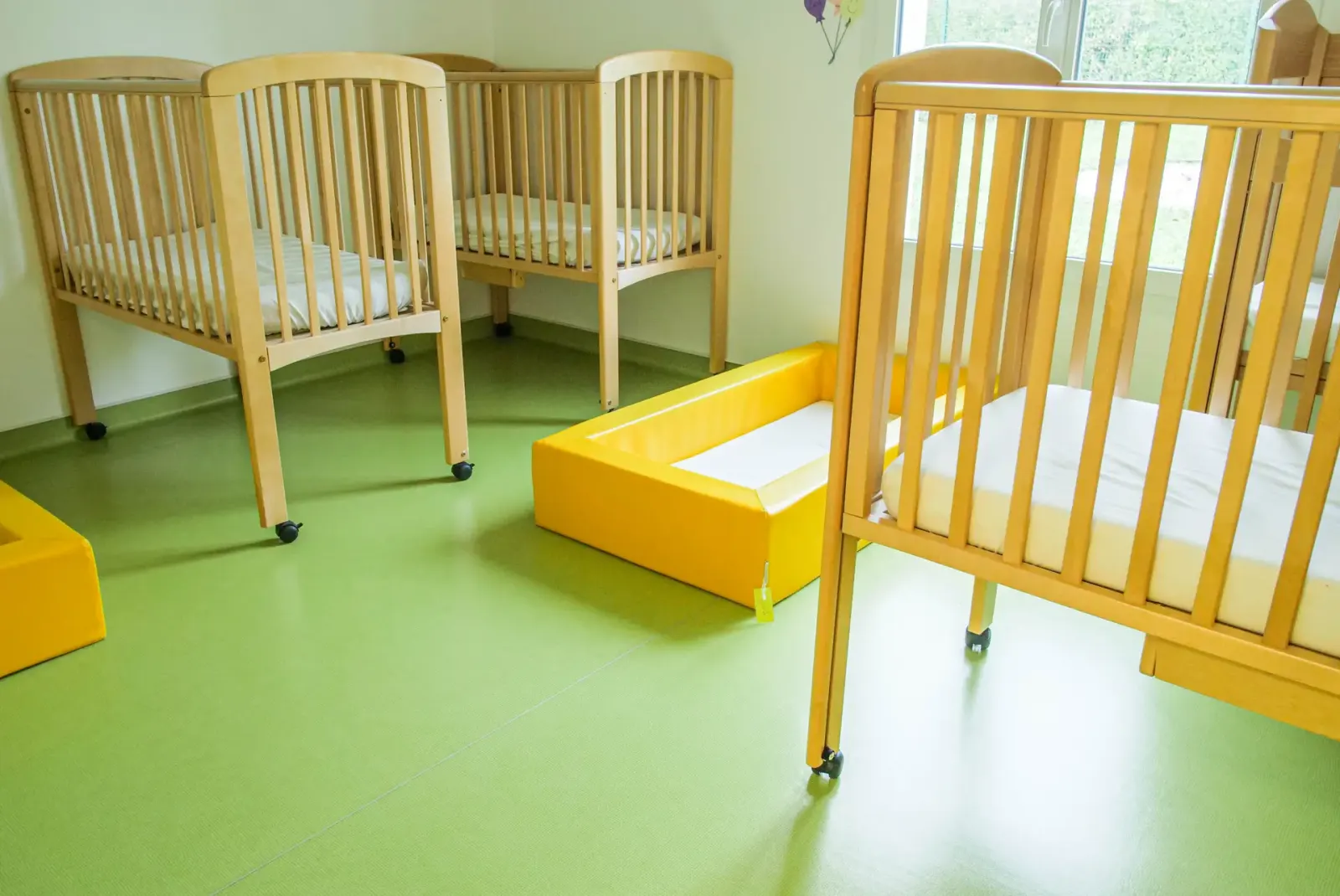 Dortoir de la micro-crèche Lola et Compagnie à Surgères