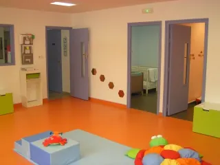 Dortoirs de la micro-crèche Le Jardin des Pralines, Le Pont-de-Beauvoisin