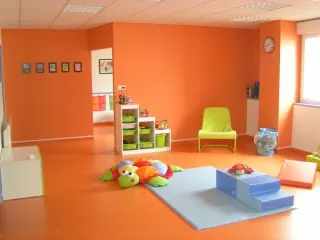Salle de motricité et jeux d'éveil au Jardin des Pralines, Le Pont-de-Beauvoisin