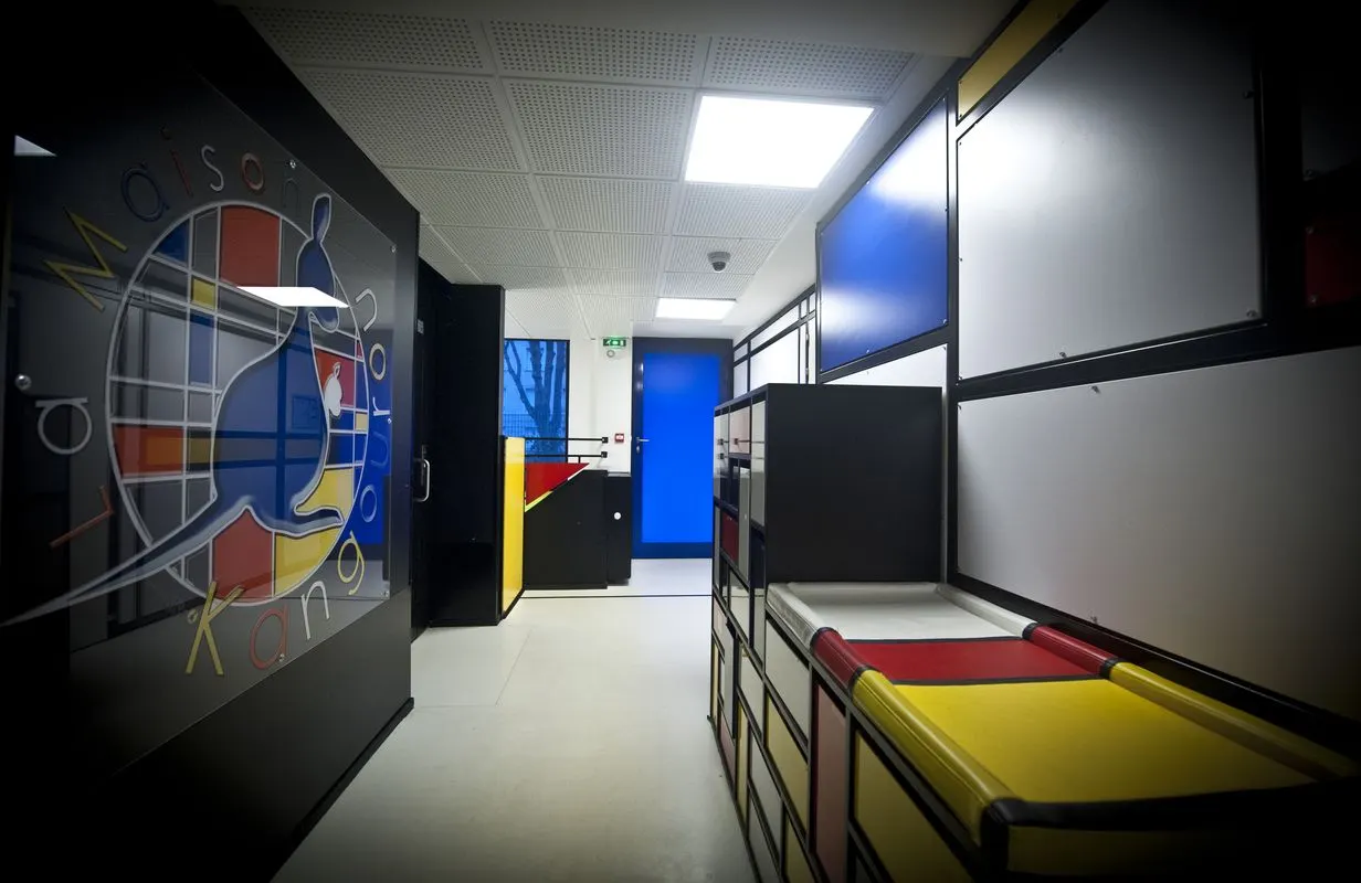 Une crèche à l'architecture unique dans le 19e