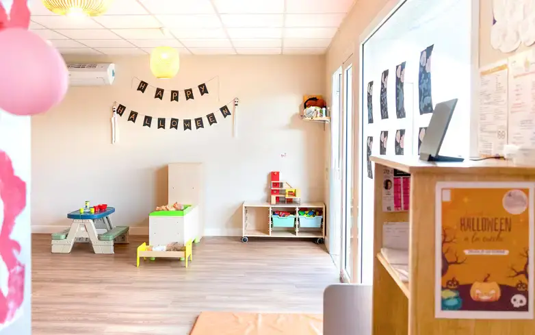 Espace de vie et d'accueil des familles à la micro-crèche Gardiolina