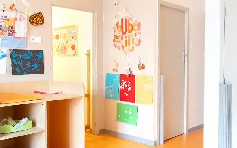 Espace d'accueil des familles à la micro-crèche Rock'n'Ninos