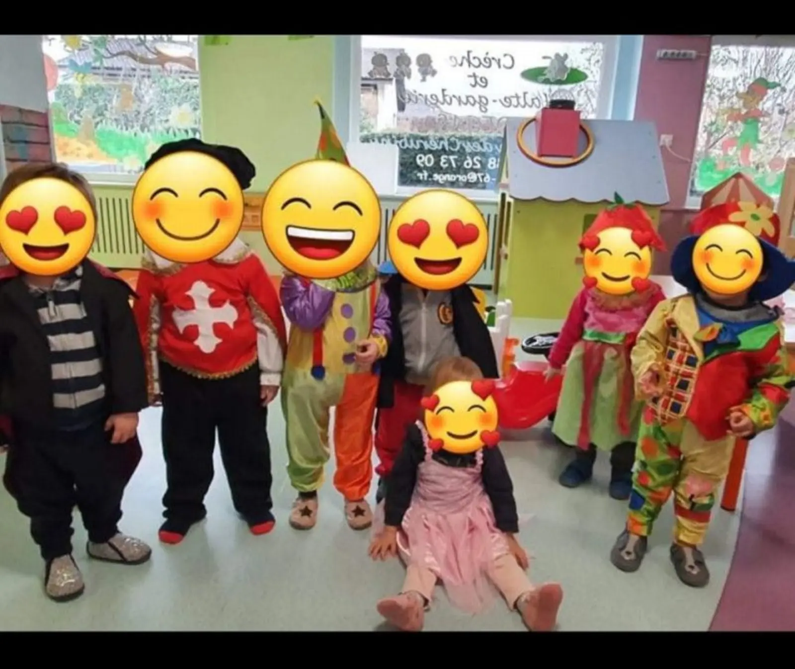 Fête de carnaval déguisée à la micro-crèche Le Jardin des Chérubins à Mittelhausbergen