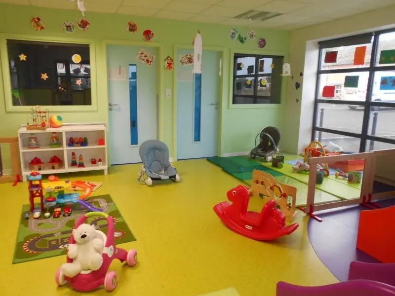 Coin jeux et jouets de la micro-crèche Au Village des Chérubins à Bièville-Beuville