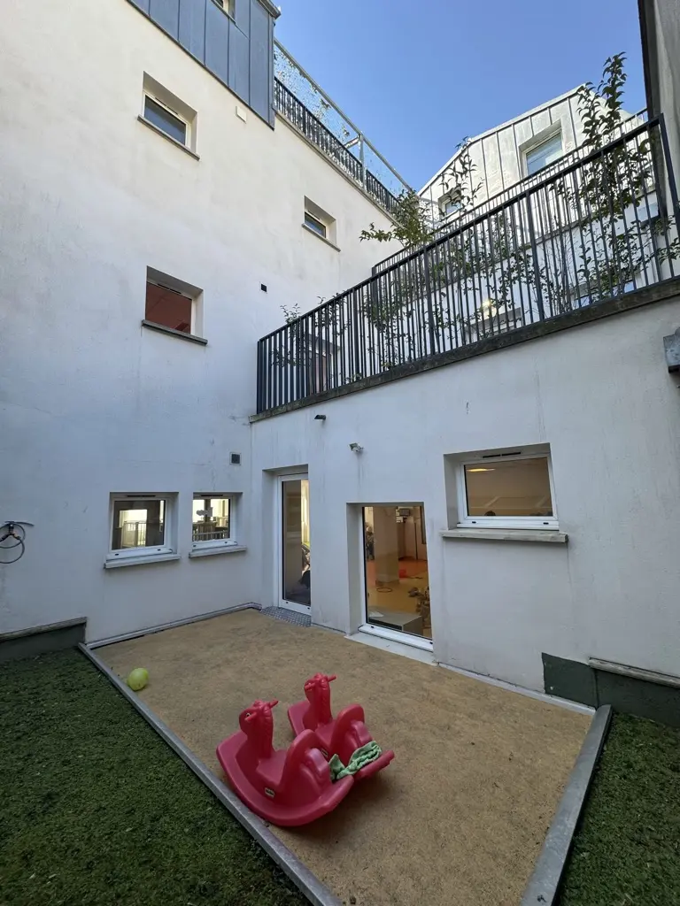 Une crèche associative sur trois étages, jusqu'au toit-terrasse
