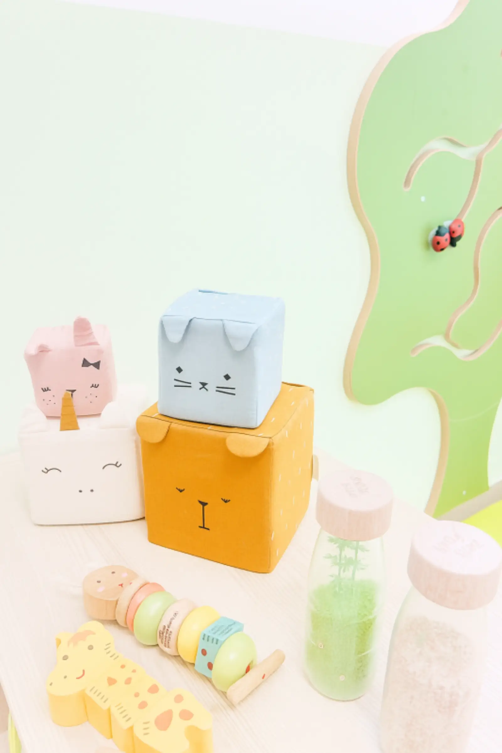Coin jouets de la micro-crèche O'Doudou Caché à Ouroux-sur-Saône