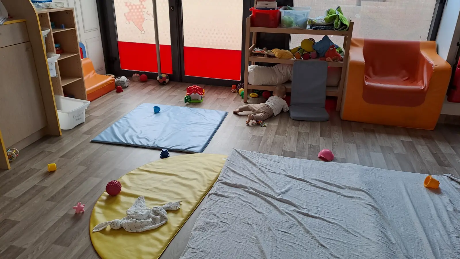 Une crèche tournée vers <strong>l'éveil psychomoteur et sensoriel</strong>