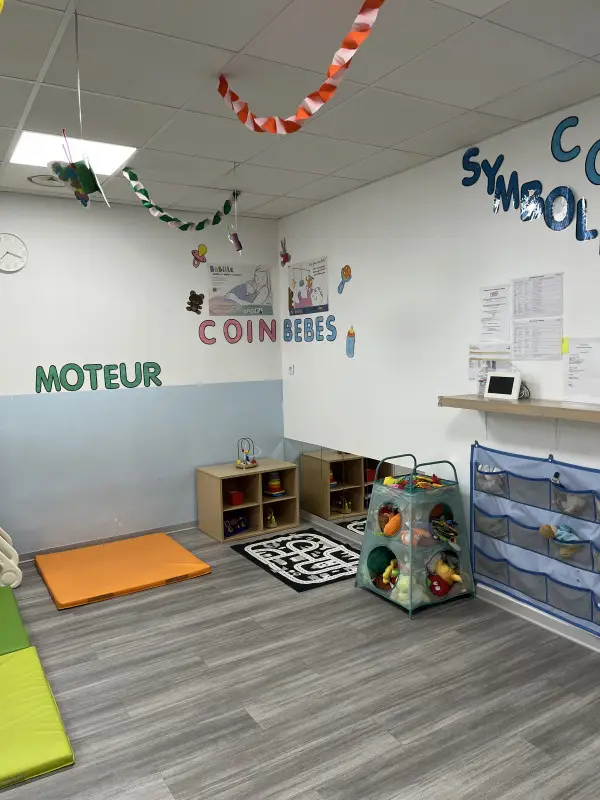 Dortoir de la micro-crèche Les Chérubins de Marignane