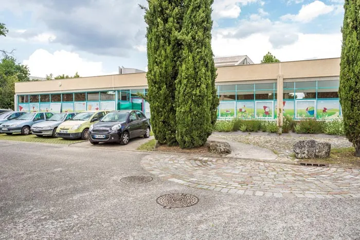 Façade de la crèche Pessac, secteur Europarc