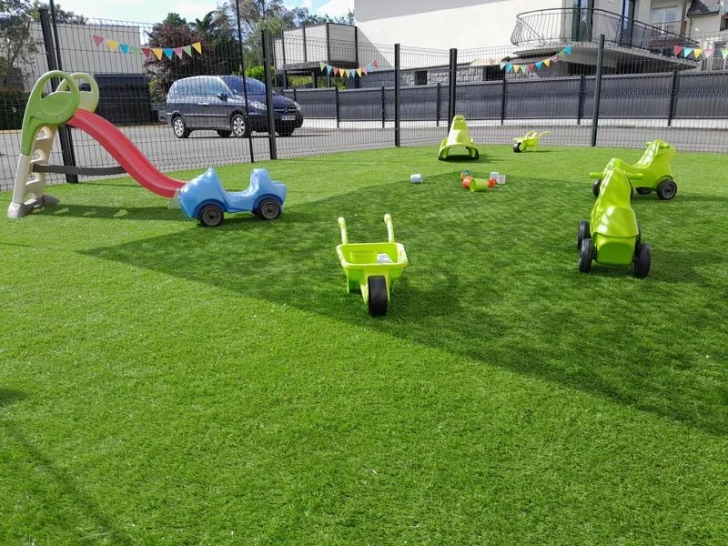 Un jardin extérieur pour se dépenser
