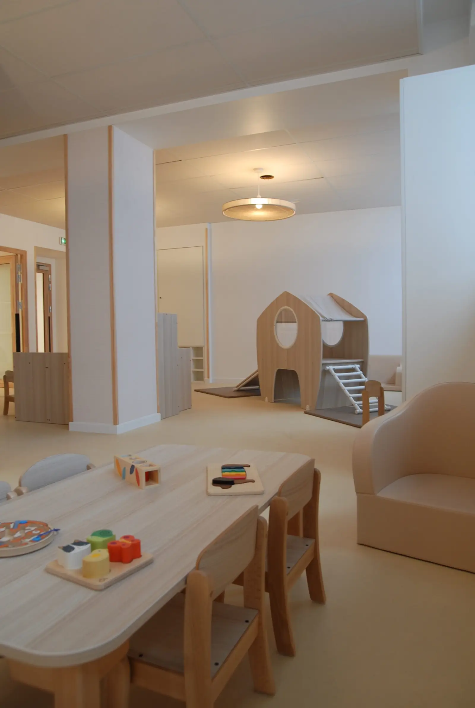 Une crèche du réseau La Maison Kangourou, entièrement rénovée