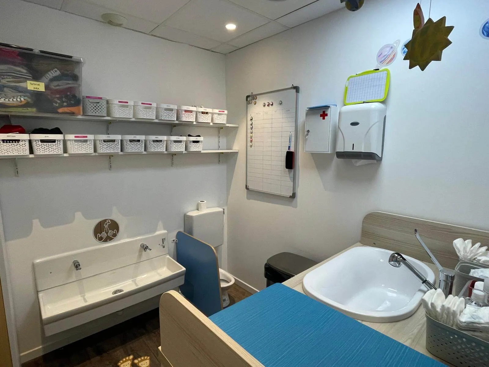 Espace change et sanitaires de Kiddy Sky à Pontcharra