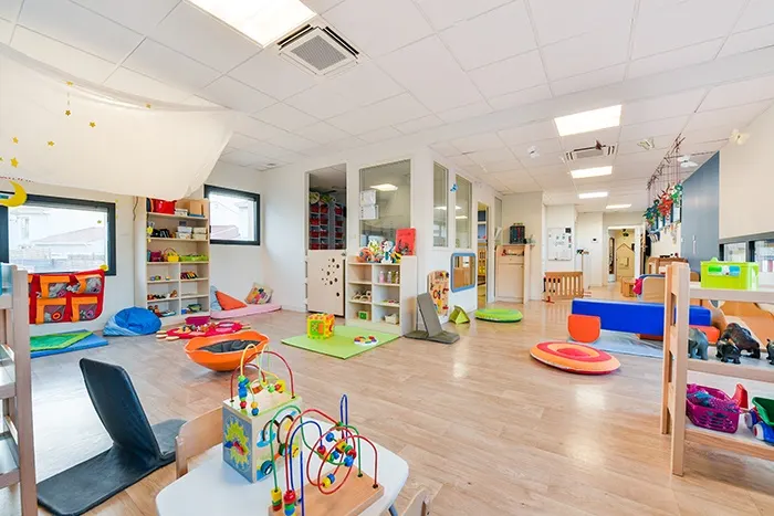 Salle de jeux et d'éveil de la crèche Aimargues