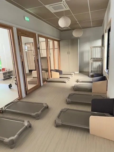Espace de repos de la crèche La Maison Kangourou à Saint-Mard