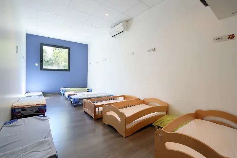 Dortoir de la crèche Les enfants sages à Toulouse