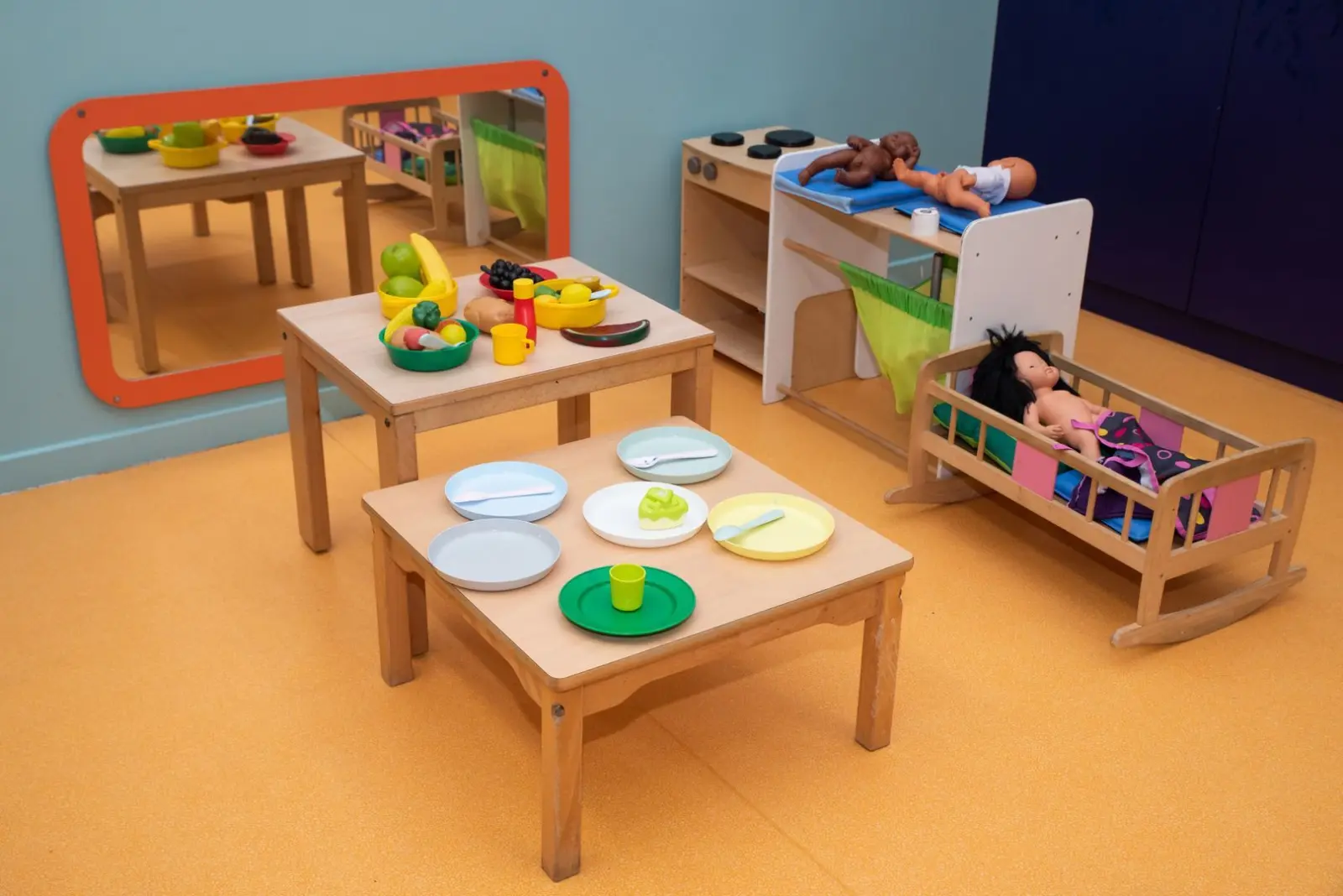 Coin poupons de la crèche Nogent Lutins à Nogent-sur-Marne