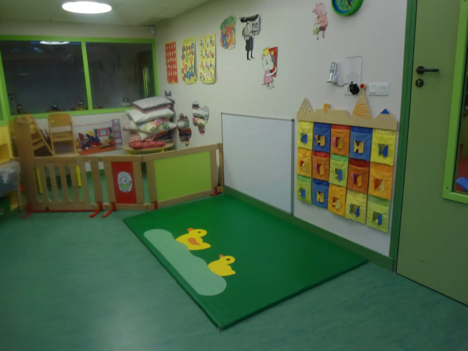 Secteur des grands à la crèche 1.2.3 Soleil à Honfleur