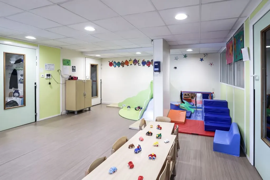 Espace de motricité à la crèche Babilou Drancy Jaurès
