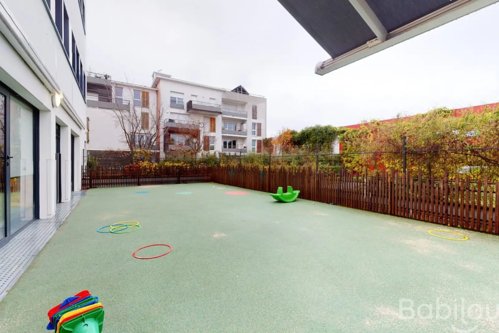 Un jardin sécurisé pour se dépenser au grand air