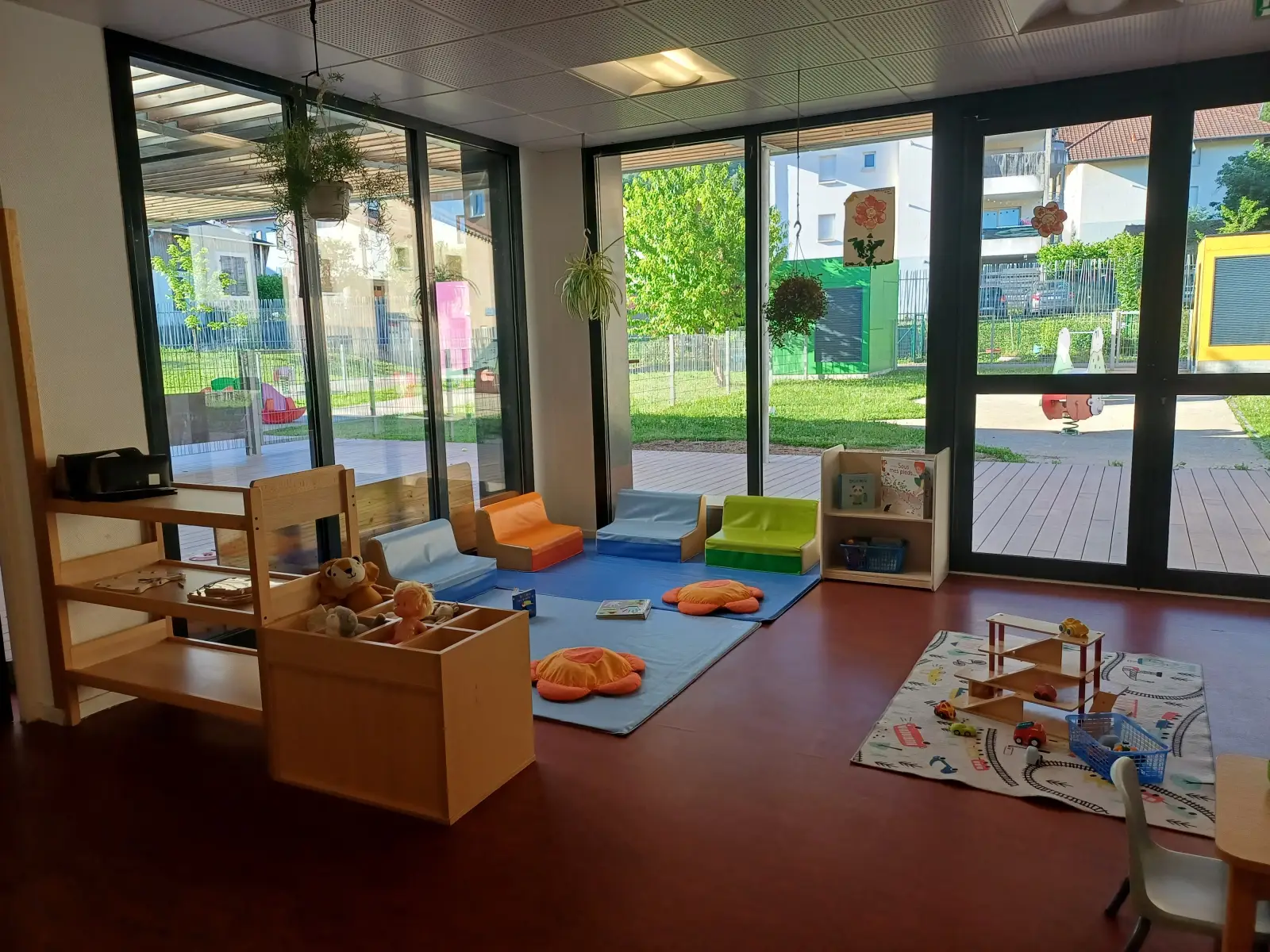 Salle de jeux de la crèche de Marnaz