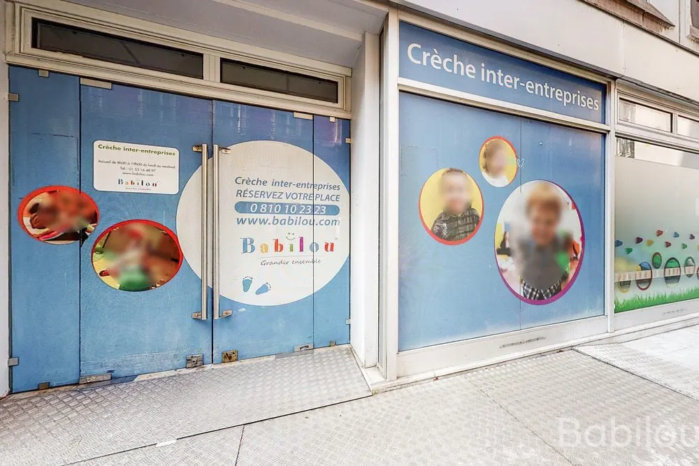 Façade de la crèche Babilou Paris Condorcet à Paris 9e