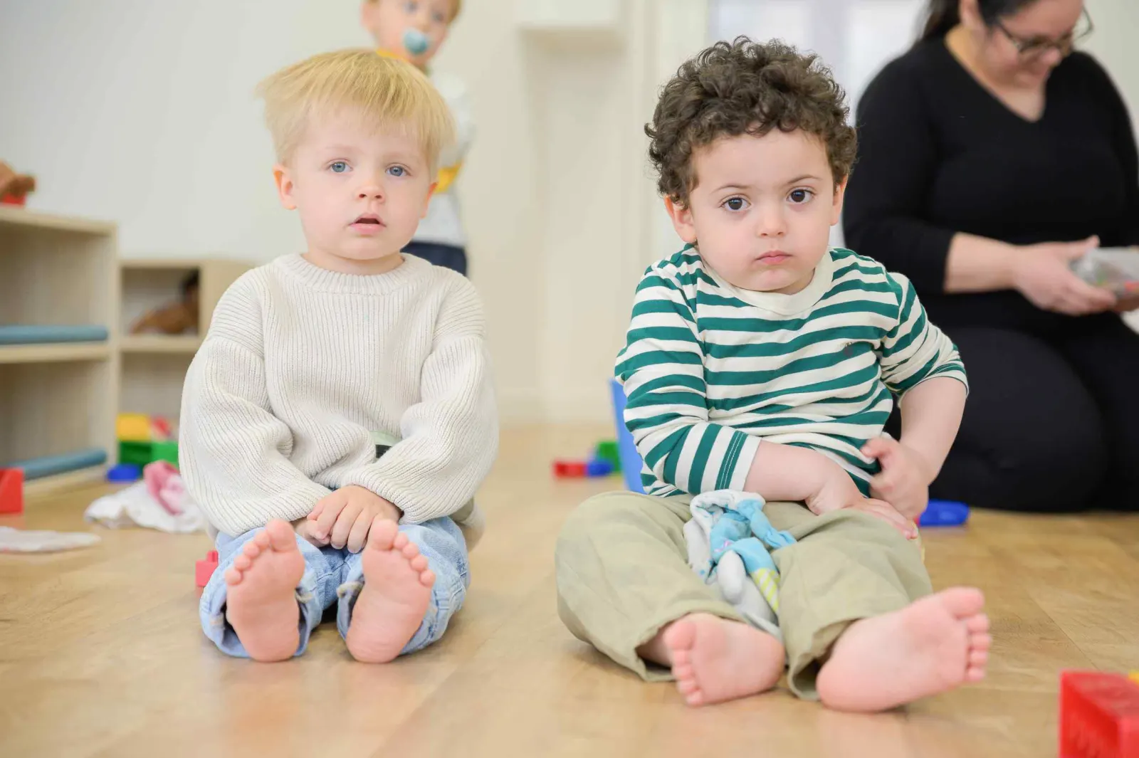 Groupe d'enfants à la micro-crèche Babilou Paris Ternes