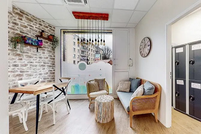Espace d'accueil des familles de la crèche Babilou Versailles Vauban