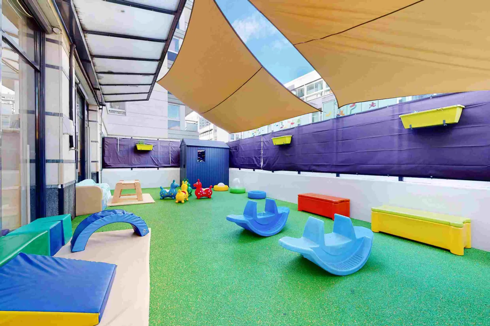 Une crèche généreuse en espace, au 27 Allées Léon Gambetta