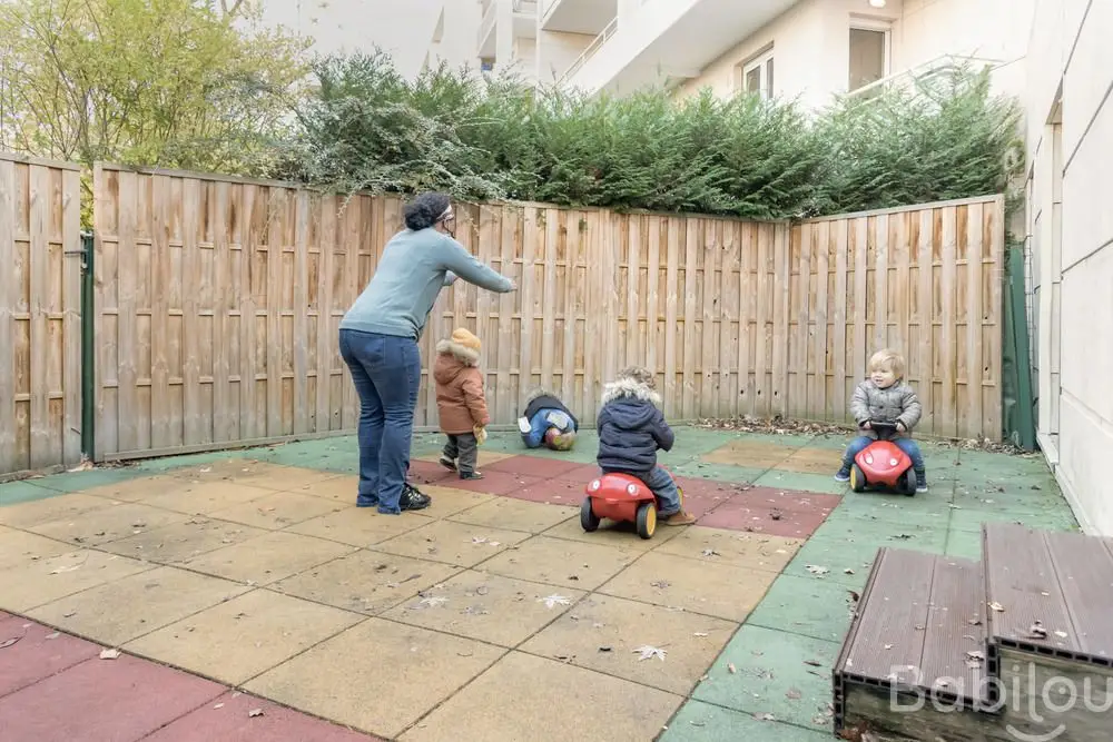 Un jardin extérieur au cœur de Levallois-Perret