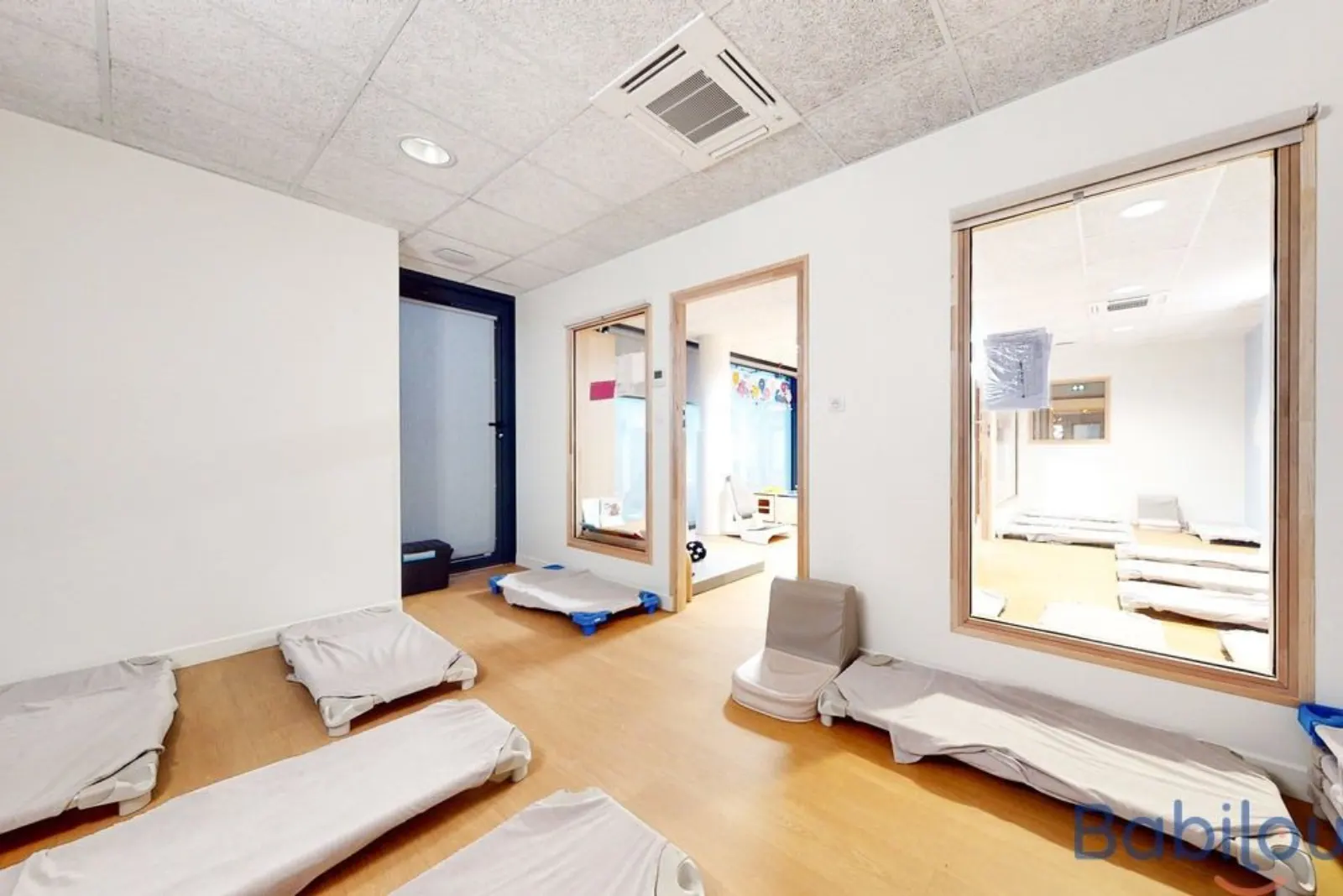 Dortoir de la crèche Babilou Clichy Liberté
