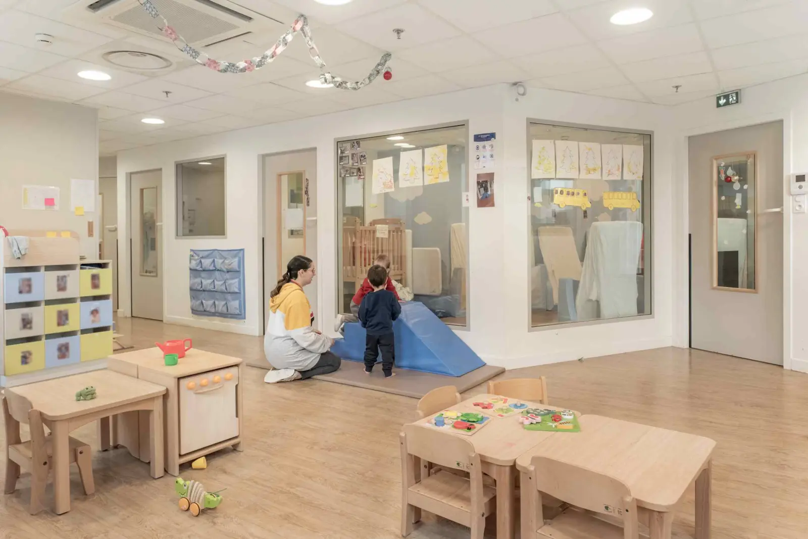 Une crèche au cœur du quartier Rive-de-Seine