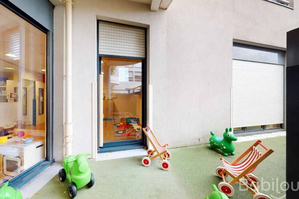 Une crèche avec jardin et potager, rue Louis Blériot