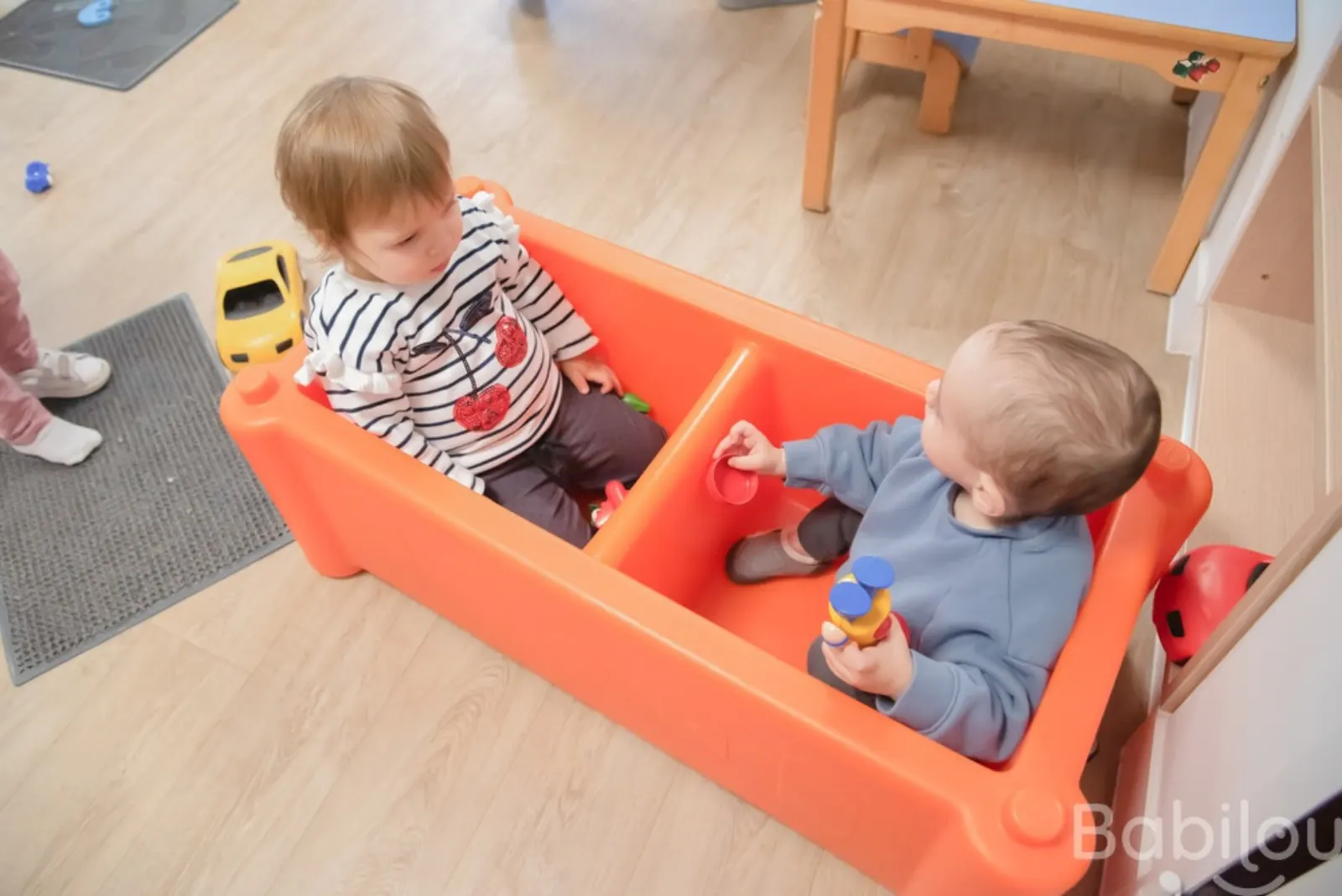 Une crèche à taille humaine, rue du Débarcadère