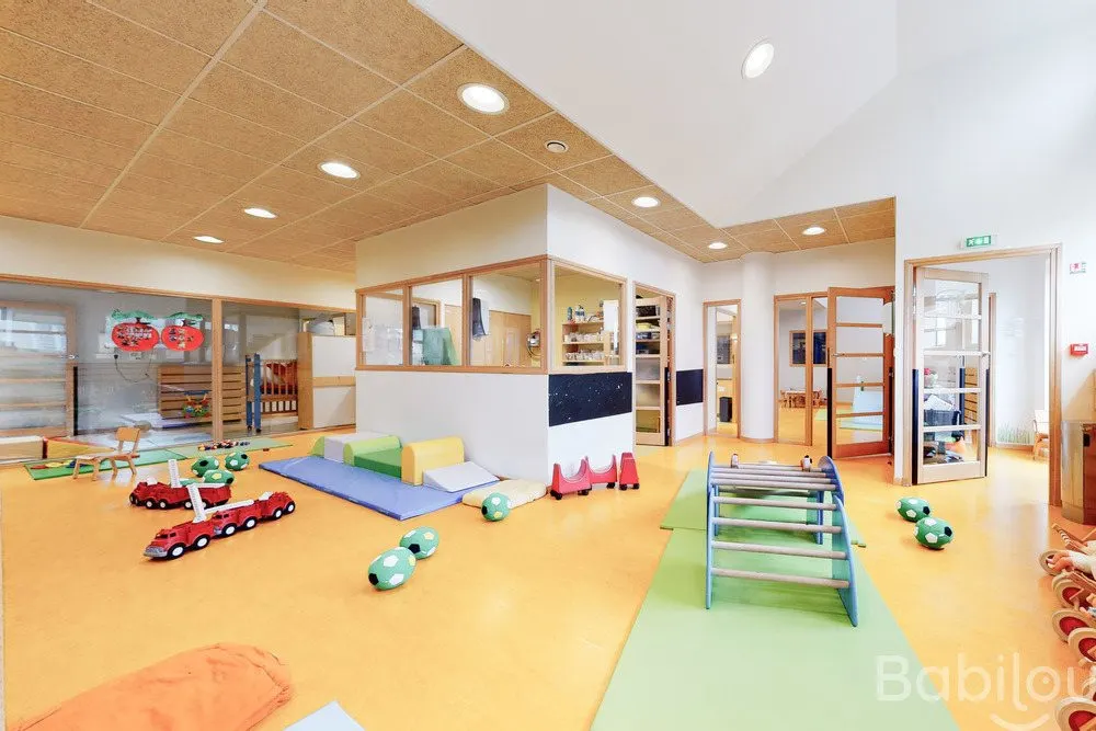 Une crèche avenue Henri Barbusse, quartier Petite Garenne à Colombes