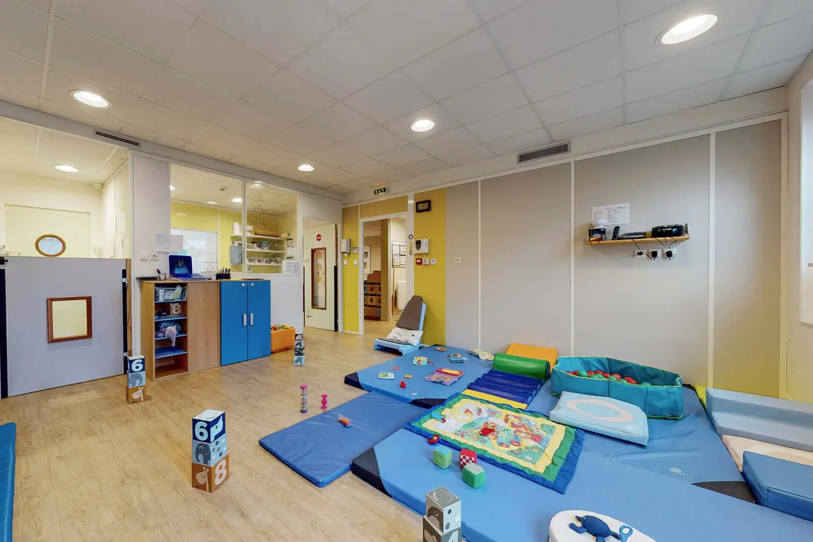 Espace d'accueil de la crèche Babilou Puteaux Verdun
