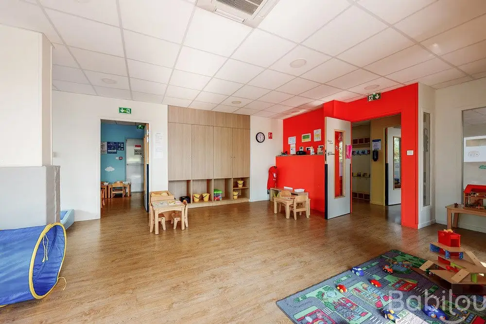 Salle de jeux de la crèche Babilou Bagneux Blains
