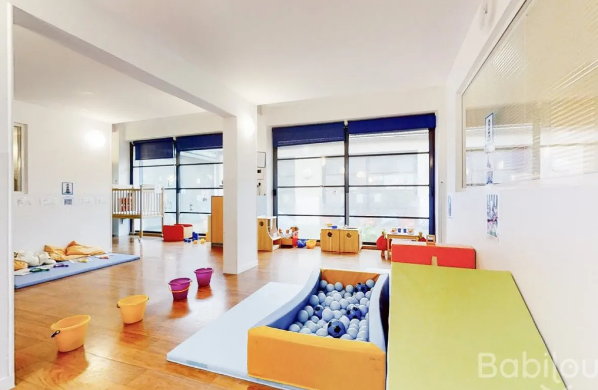 Espace des bébés de la crèche Babilou Asnières Amélie