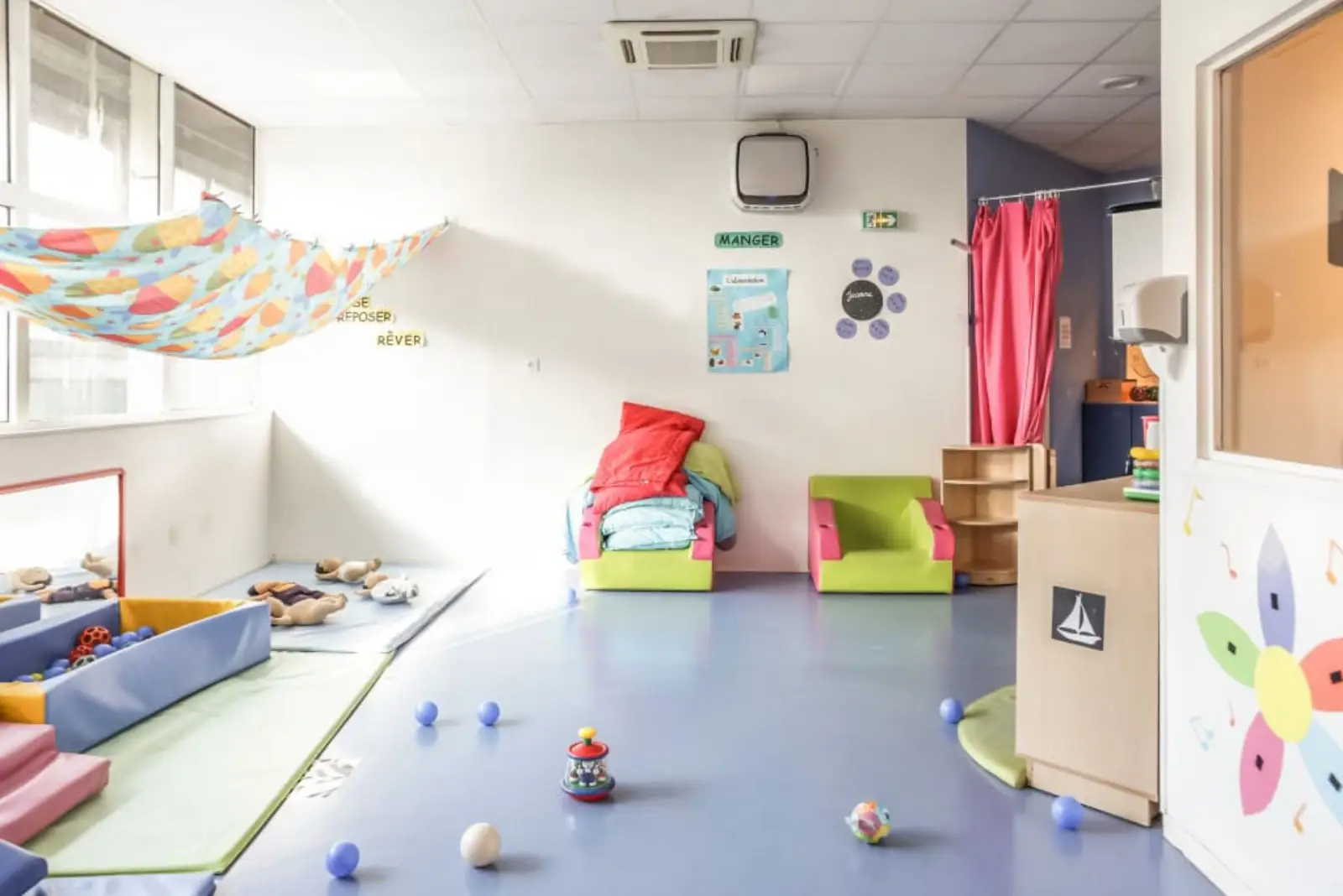 Coin repos de la crèche Babilou Rueil Fouilleuse