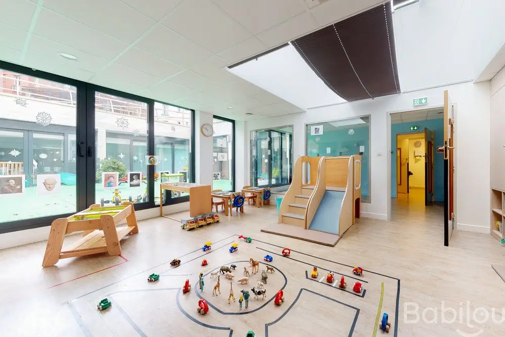 Une crèche du quartier Flachat, à deux pas de la gare de Bécon-les-Bruyères