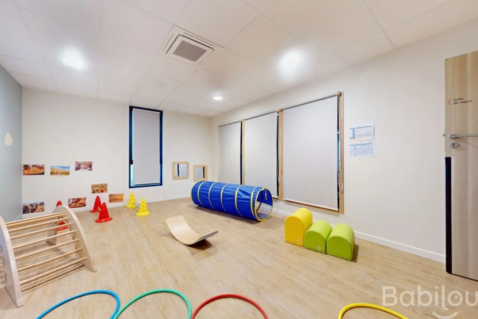 Coin repos et éveil de la crèche Babilou Nanterre Bouvets
