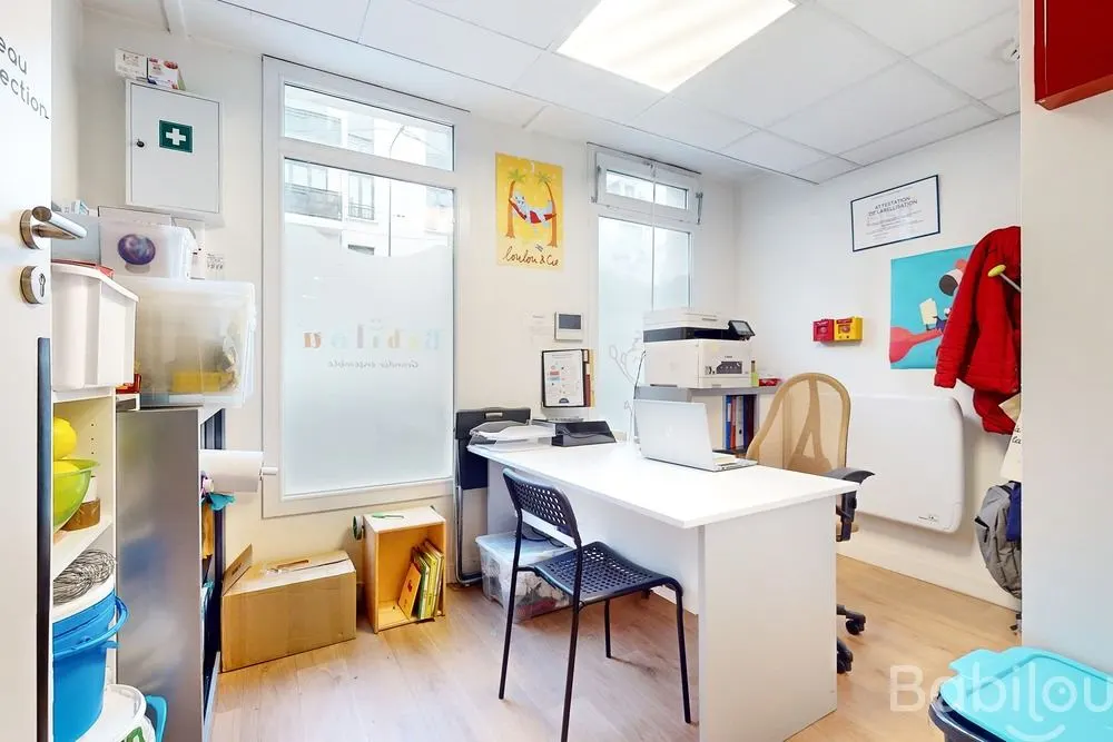 Bureau d'accueil de la crèche Babilou Ablon bac
