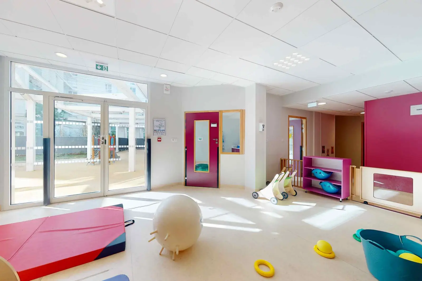 Salle d'activités de la crèche Babilou Gif-sur-Yvette Moulon