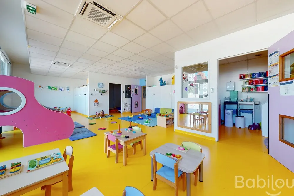 Espace de jeux de la crèche Babilou Saint-Maur Garibaldi