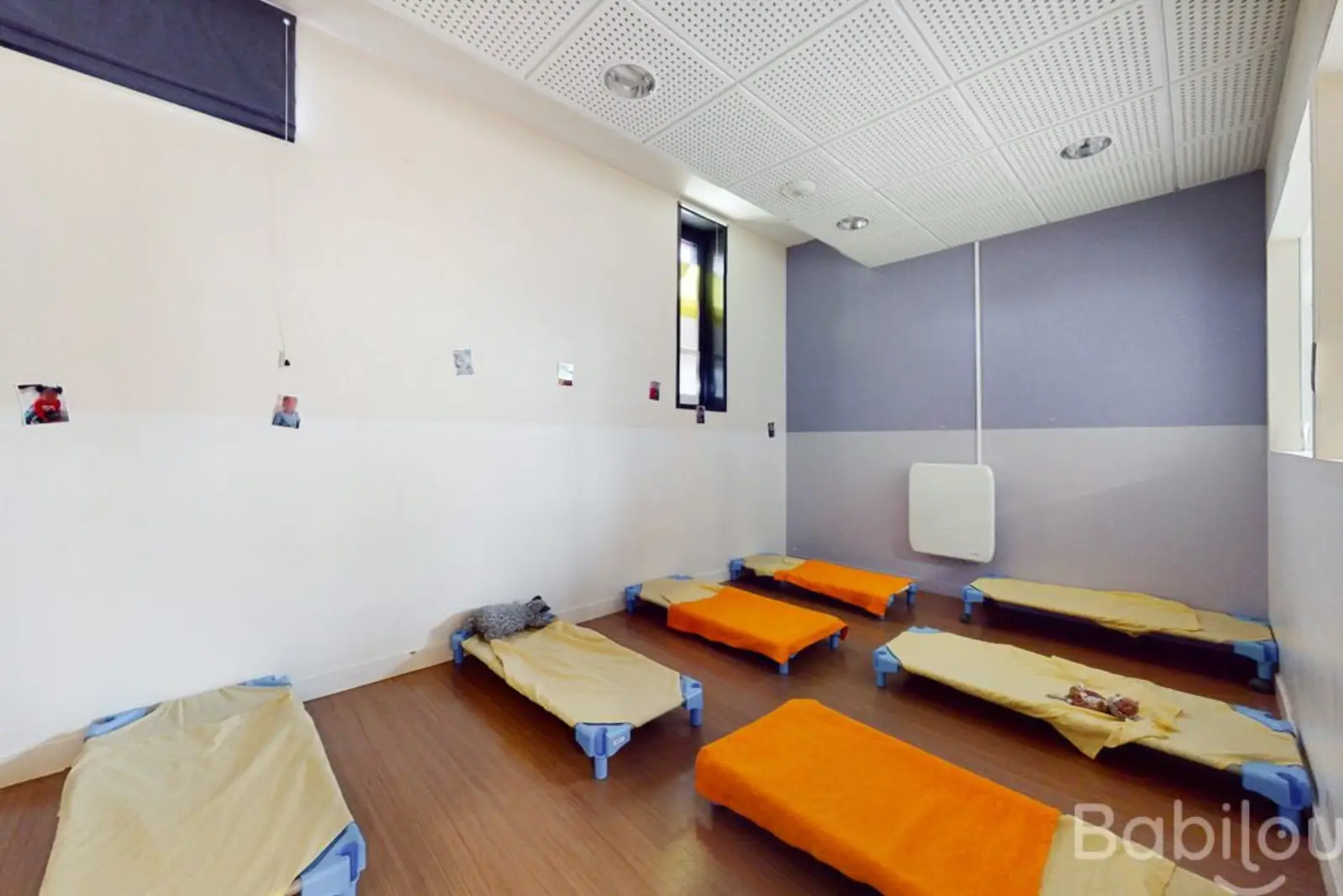 Dortoir de la crèche Babilou Cergy Nautilus Les Merveilles