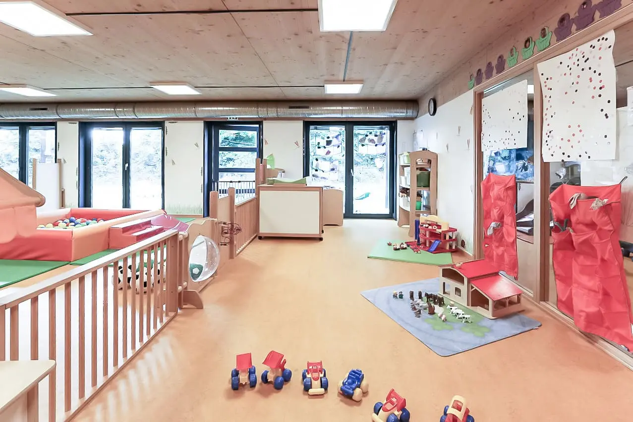 Coin de jeux de la crèche Babilou Verneuil Deville
