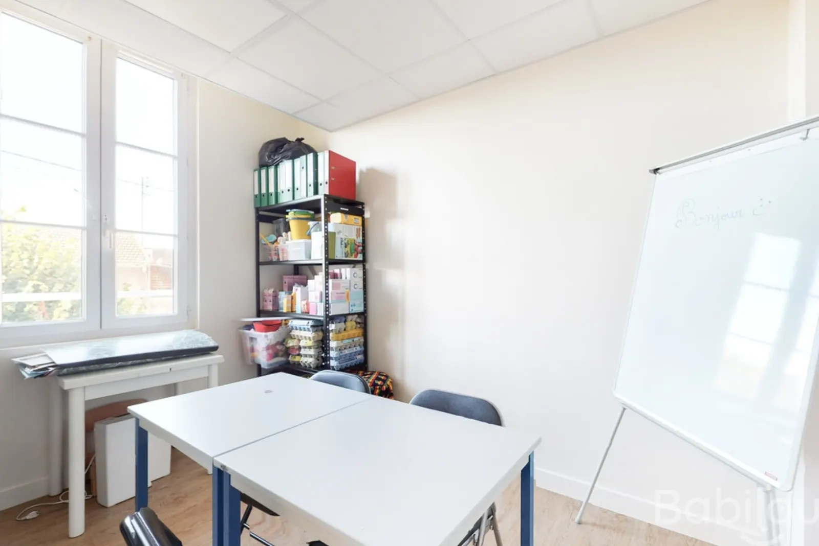 Salle d'activités de la crèche Babilou Limay Clémenceau