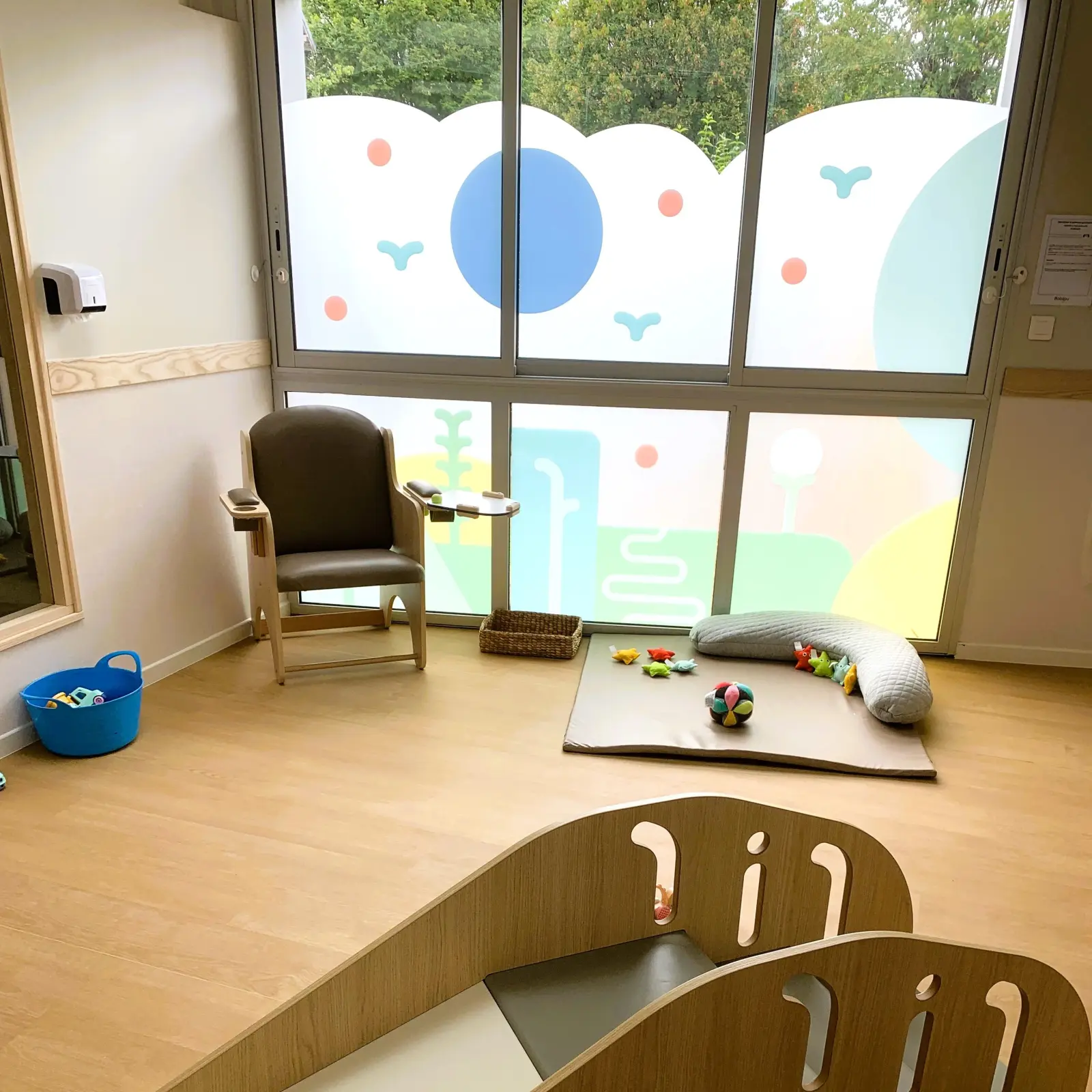 Coin calme et détente de la crèche Babilou Le Pecq Sartrouville